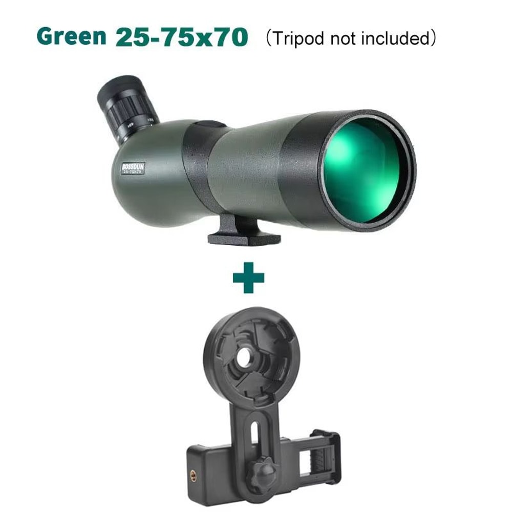 2575x70 Zoom Spotting Scope Monocular With BAK4 Prism Waterproof Outdoor Telescope 6