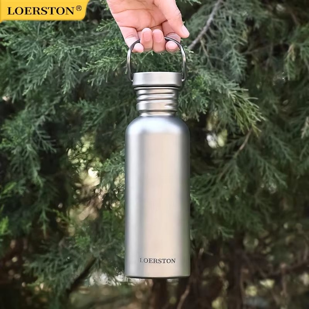 Portable Pure Titanium Sports Water Bottle For Outdoor Cycling And Camping 2
