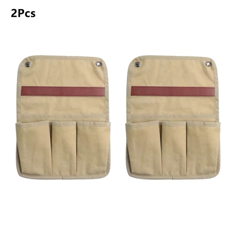 Outdoor Portable Chair Armrest Storage Bag Organizer For Camping And Fishing 8