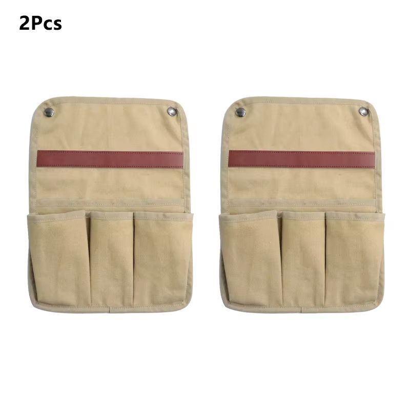 Outdoor Portable Chair Armrest Storage Bag Organizer For Camping And Fishing 8