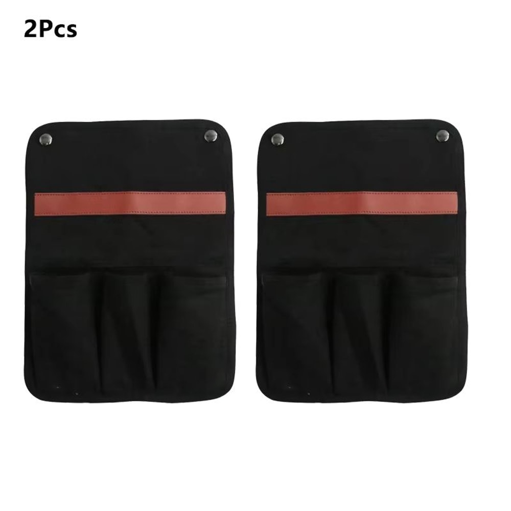 Outdoor Portable Chair Armrest Storage Bag Organizer For Camping And Fishing 9