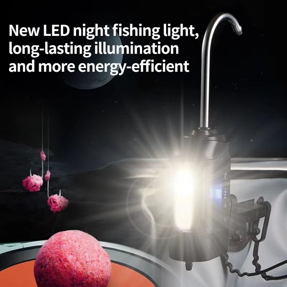 Outdoor USB Portable Fishing Oxygen Pump With Intelligent Sensor And LED Light 2