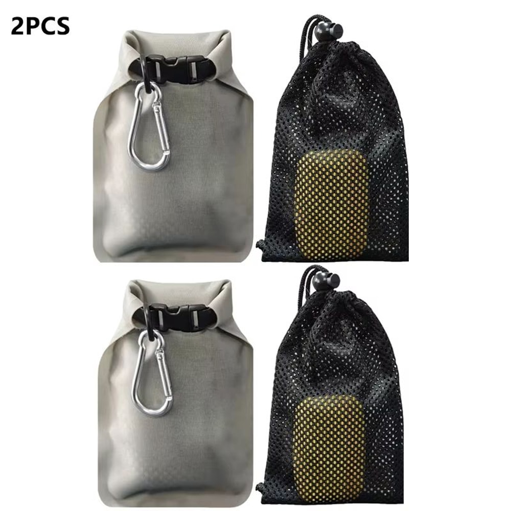 Outdoor Portable Waterproof Leakproof Soap Bar Travel Case With QuickDry Pouch 8