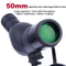1236x50 Zoom Spotting Scope Monocular With BAK4 Prism Waterproof And AntiFog Outdoor Telescope 2