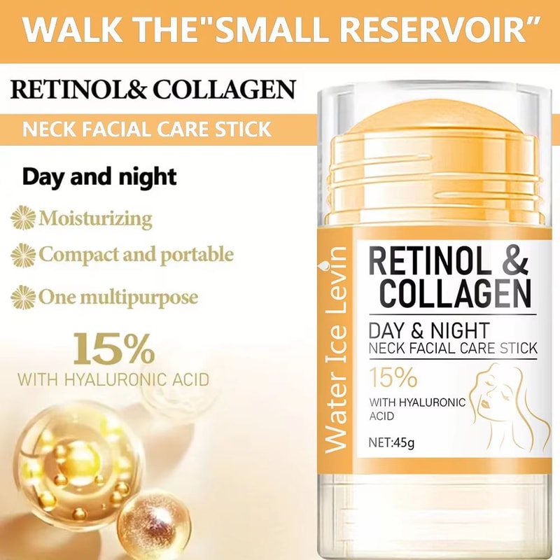 Retinol Collagen Day And Night Neck Facial Cream Stick Hydrating Moisturizing NonGreasy EasyAbso 4
