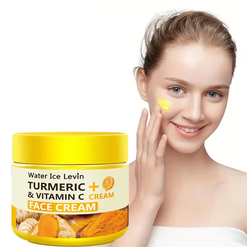 Turmeric Vitamin C AntiAging Moisturizing Cream Collagen Hyaluronic Acid Skin Care 1