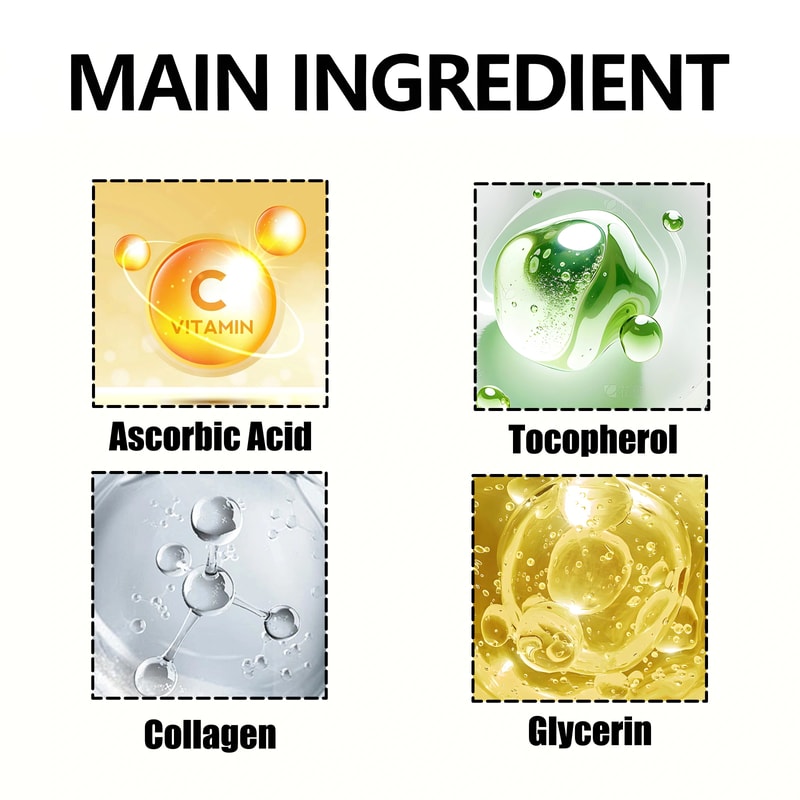 Turmeric Vitamin C AntiAging Moisturizing Cream Collagen Hyaluronic Acid Skin Care 3