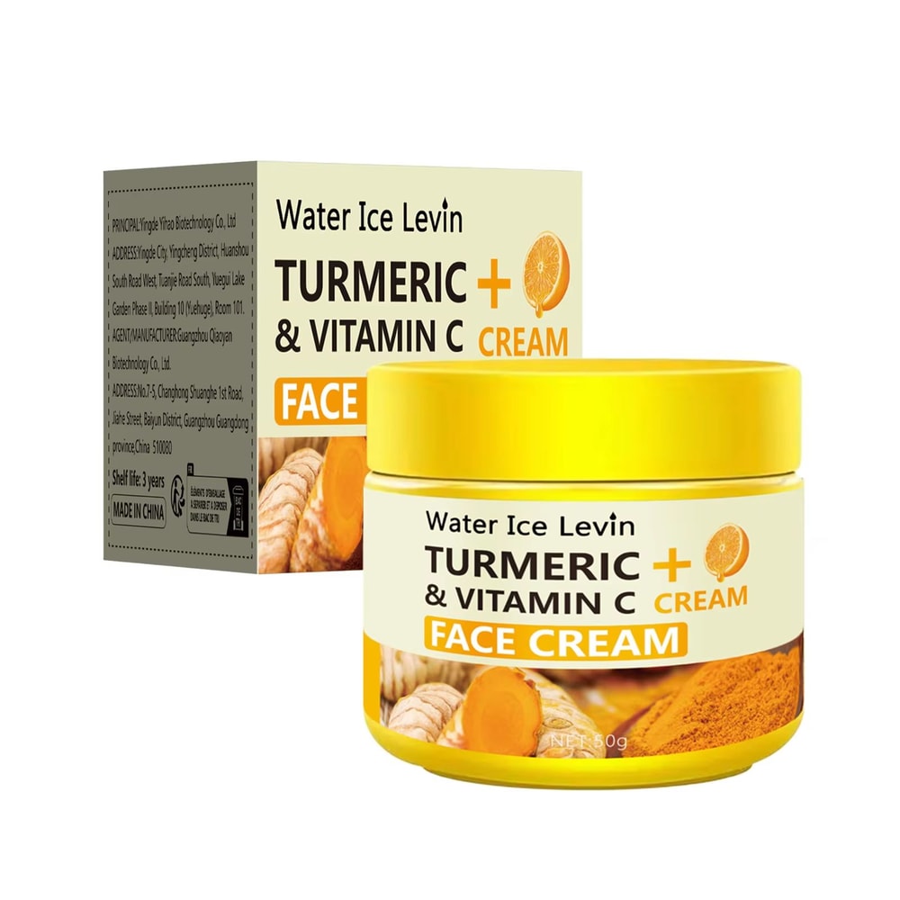 Turmeric Vitamin C AntiAging Moisturizing Cream Collagen Hyaluronic Acid Skin Care 6