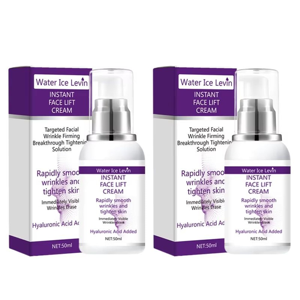 Instant Face Lift Cream With Hyaluronic Acid Wrinkle Firming And Skin Tightening Solution 7