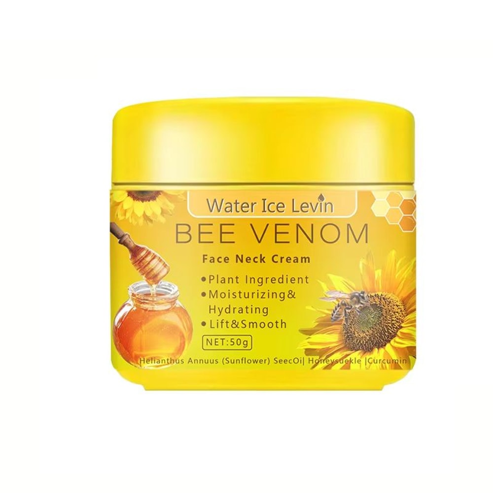 Bee Venom Neck Cream Moisturizing Sagging Improvement Fine Line Reduction Skin Repair 6