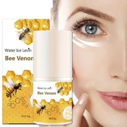 bee venom eye cream stick – dark circles & under-eye bags moisturizing hyaluronic acid serum