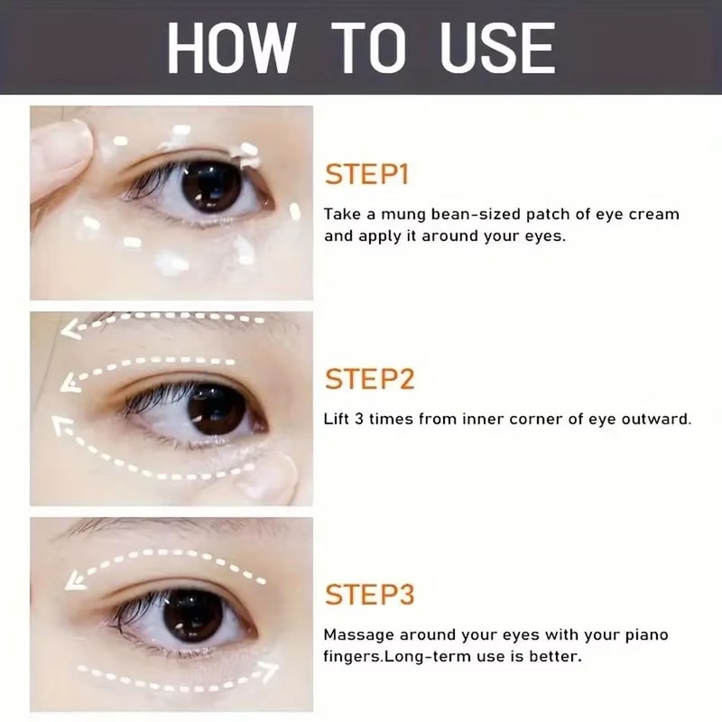 Bee Venom Eye Cream Stick Dark Circles UnderEye Bags Moisturizing Hyaluronic Acid Serum 5