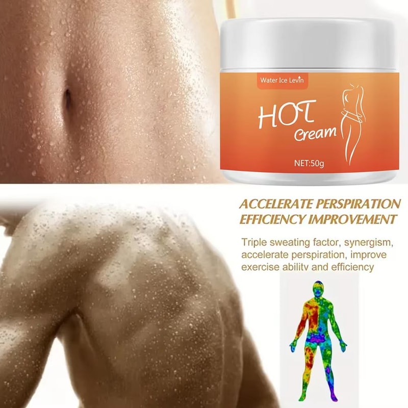 Heat Massage Cream Warming Fitness Massage Cream For Muscle Training Recovery 50g 4