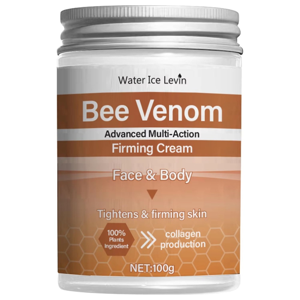 Bee Venom Firming Abdominal Cream PlantBased Moisturizing SkinToning Formula With Hyaluronic Acid 6