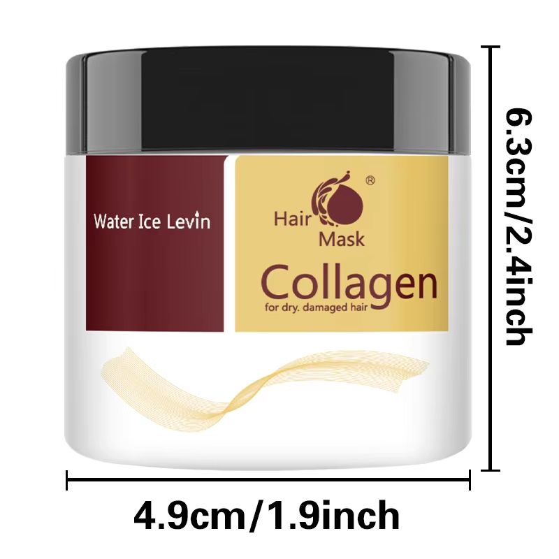 Collagen Moroccan Argan Oil Deep Repair Hair Mask Conditioning Treatment For Dry And Damaged Hair 3
