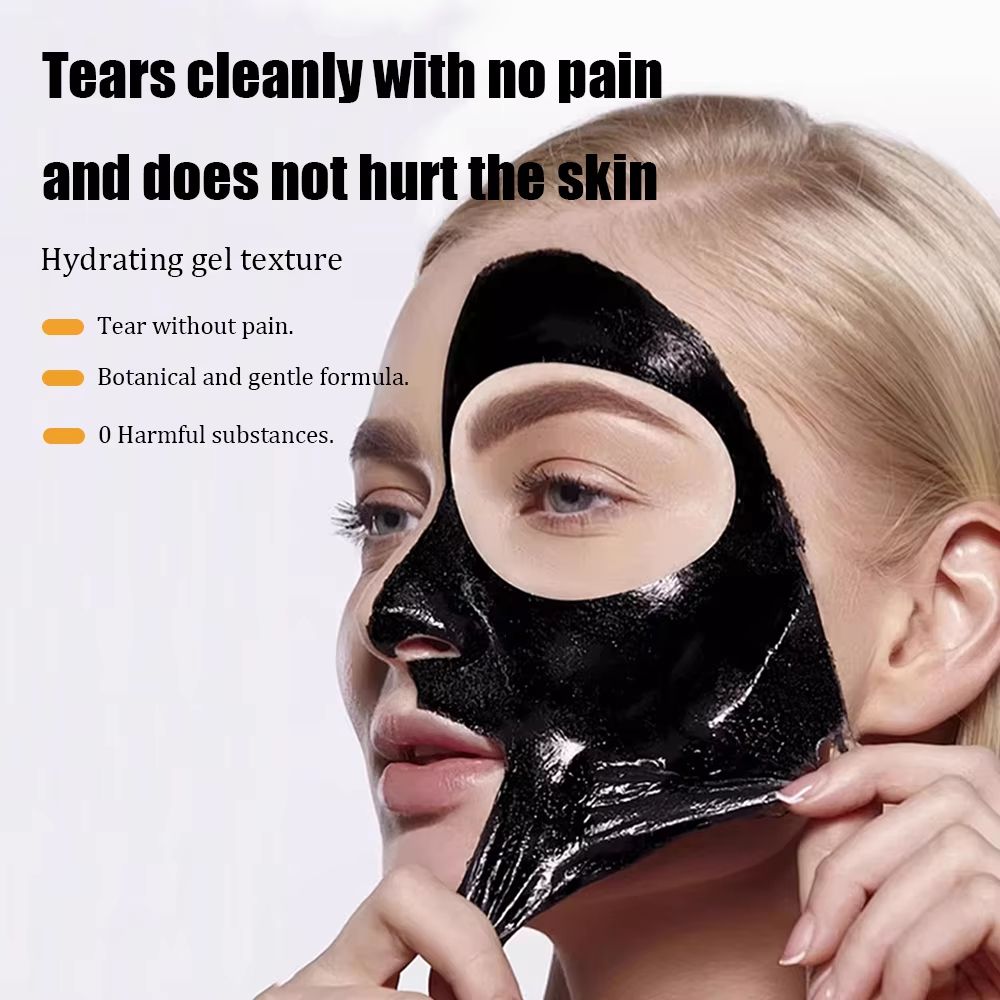 Bamboo Charcoal Deep Cleansing Face Mask Blackhead Removal Exfoliating Treatment 1