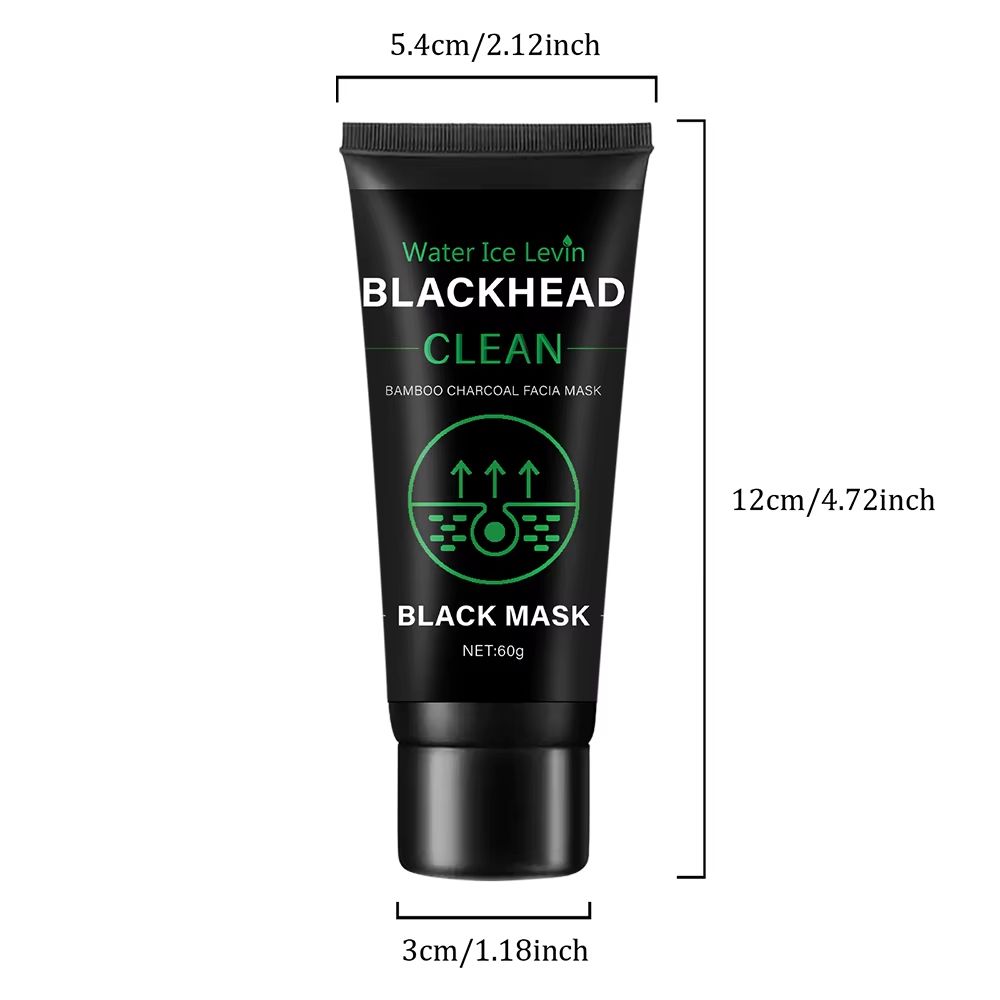 Bamboo Charcoal Deep Cleansing Face Mask Blackhead Removal Exfoliating Treatment 2