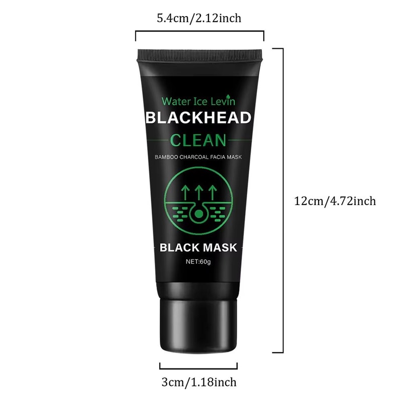 Bamboo Charcoal Deep Cleansing Face Mask Blackhead Removal Exfoliating Treatment 2