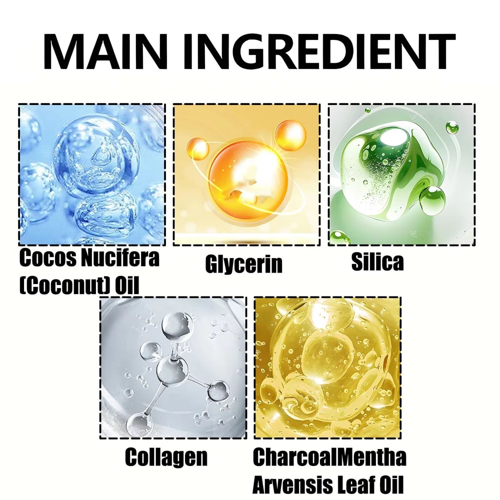 Bamboo Charcoal Teeth Whitening Powder For Natural Stain Removal And Fresh Breath 2