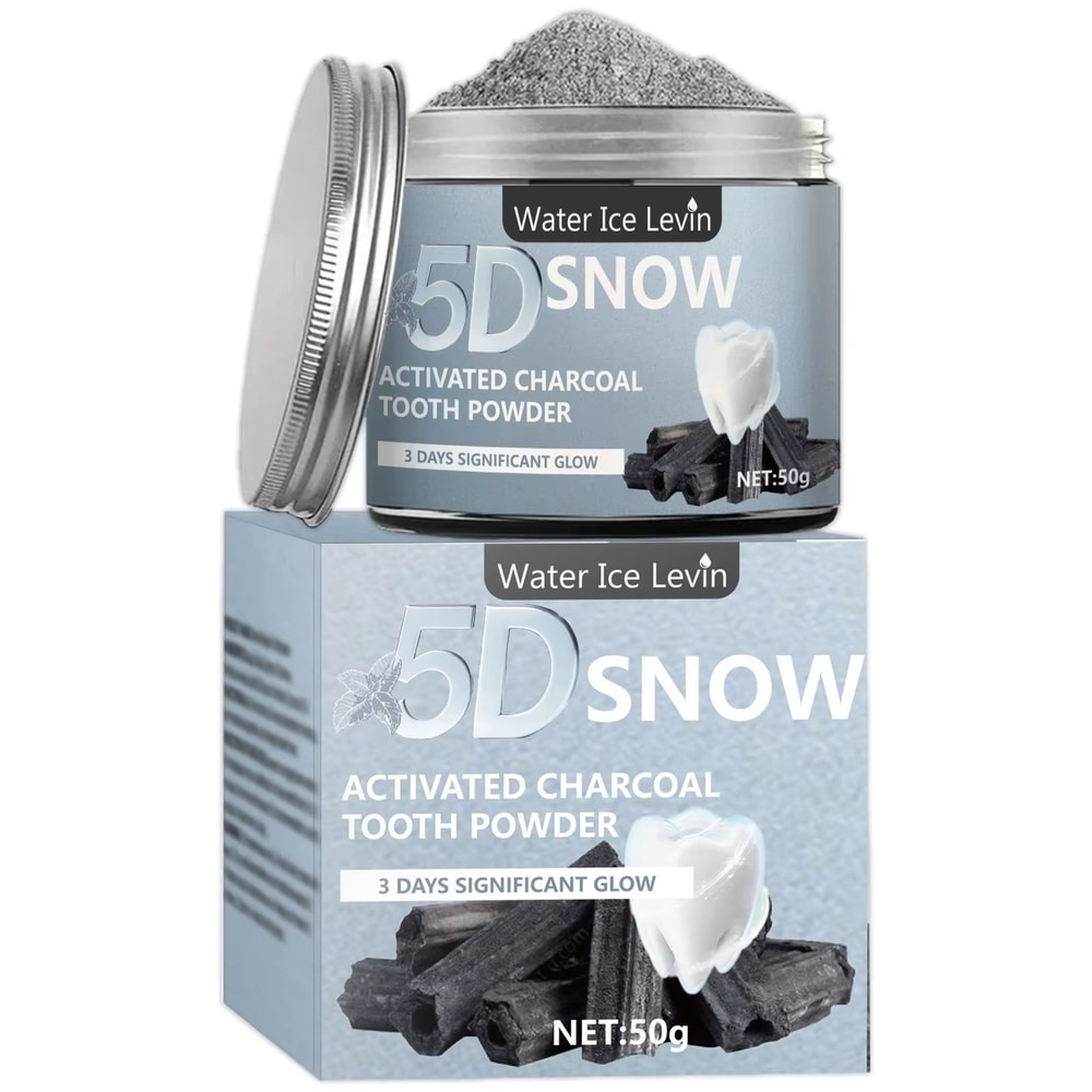 Bamboo Charcoal Teeth Whitening Powder For Natural Stain Removal And Fresh Breath 6