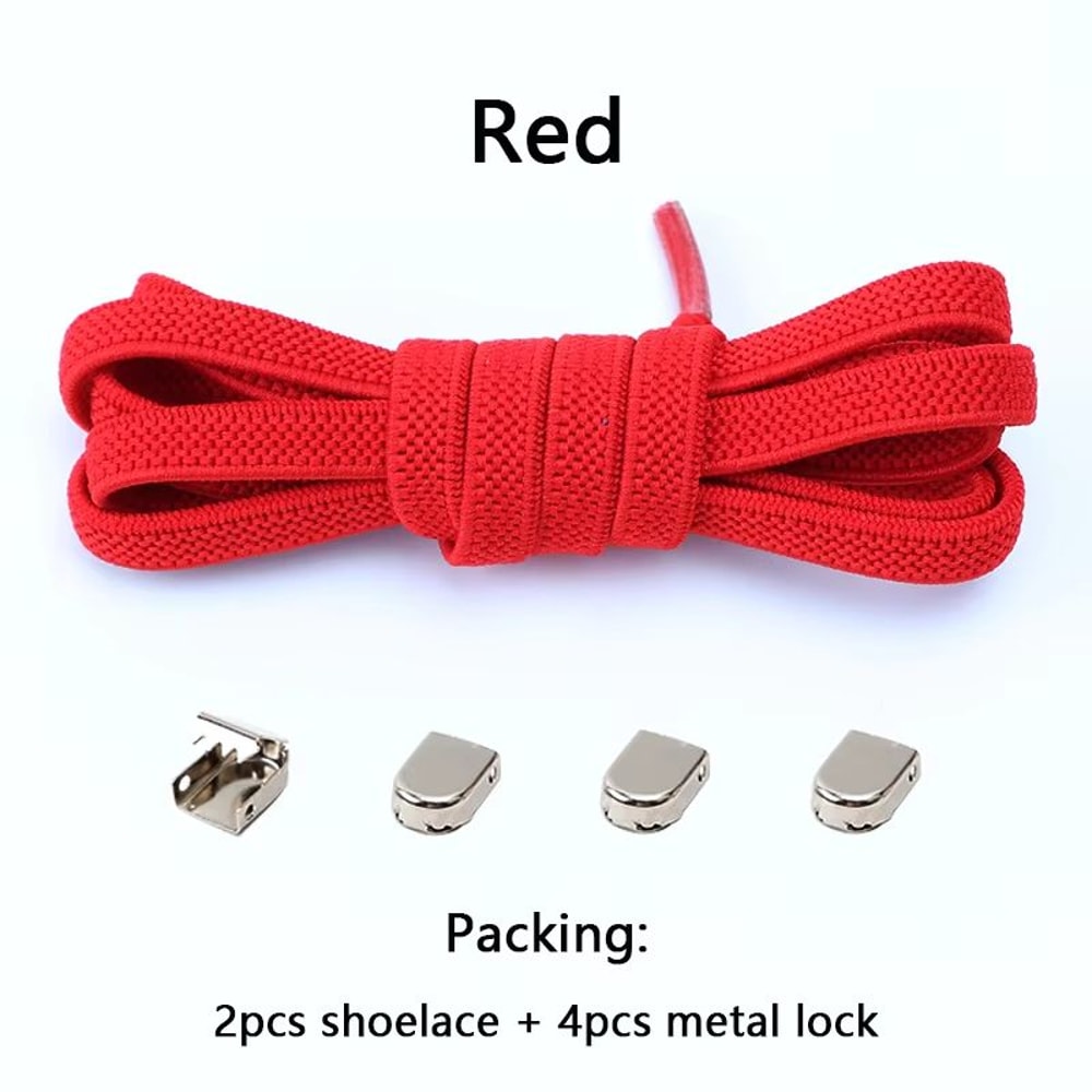 No Tie Elastic Shoe Laces For Sneakers Kids And Adult One Size Fits All 9