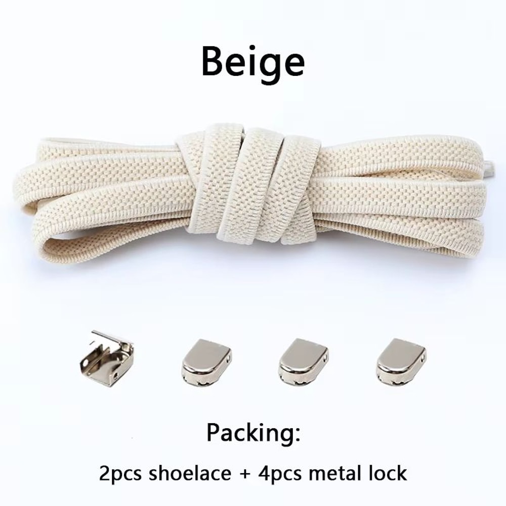 No Tie Elastic Shoe Laces For Sneakers Kids And Adult One Size Fits All 15