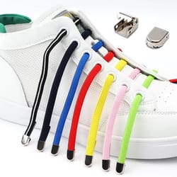 no tie elastic shoe laces for sneakers, kids and adult one size fits all