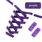 Colorful Press Lock No Tie Elastic Shoelaces For Sneakers One Size Fits All 10