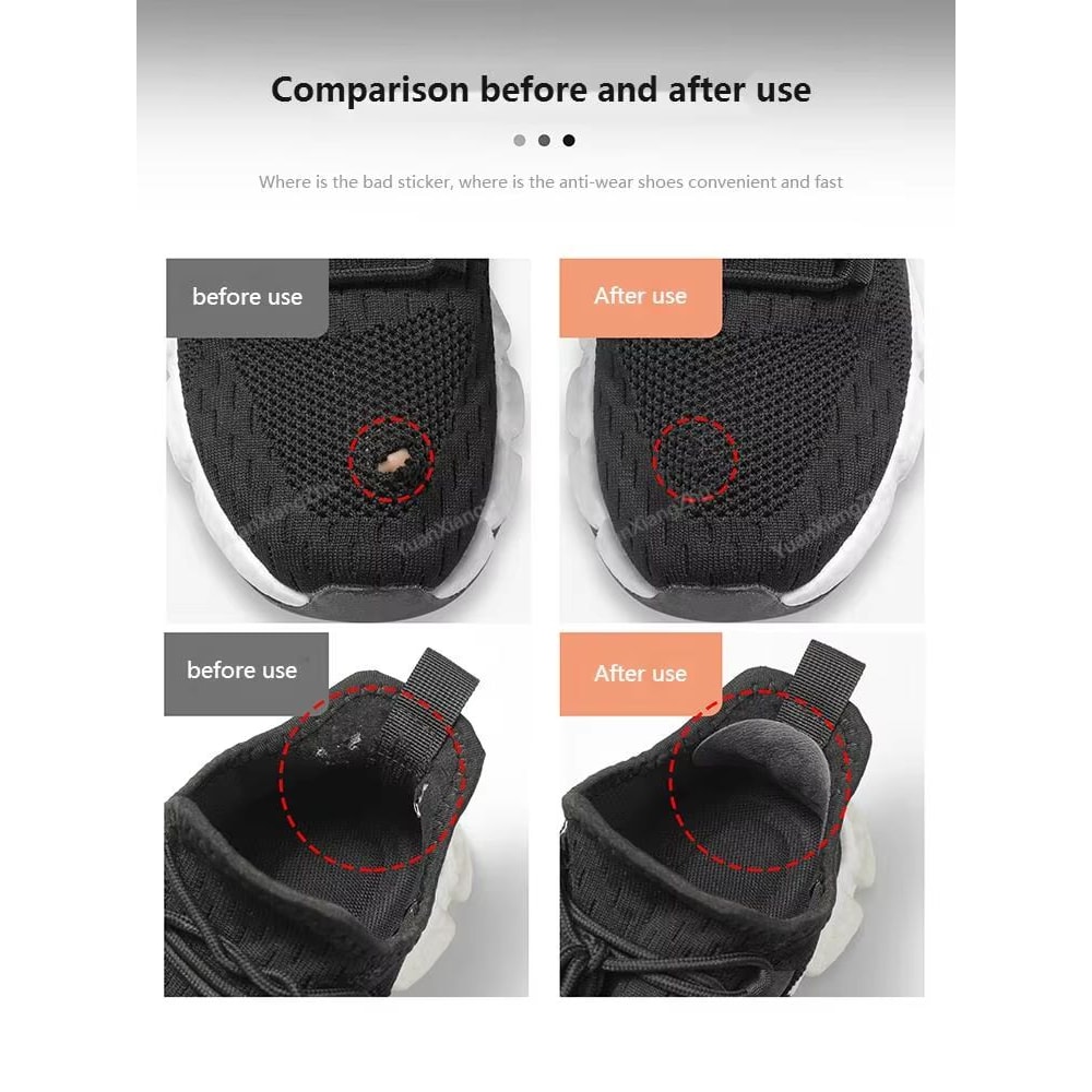 Adhesive Shoe Repair Patches For Sneakers Heel And Vamp Protection 4