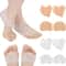 Silicone Heel Protectors And Gel Metatarsal Forefoot Cushions For Foot Comfort 0