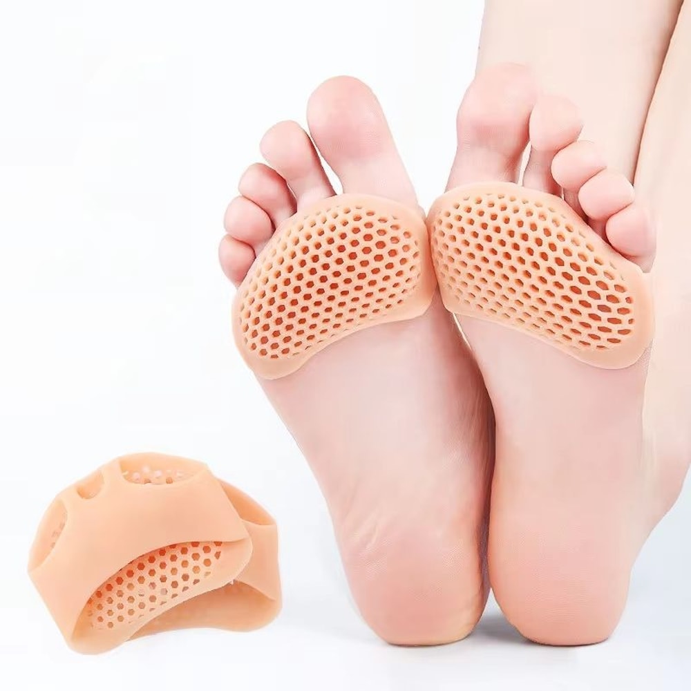 Silicone Heel Protectors And Gel Metatarsal Forefoot Cushions For Foot Comfort 9