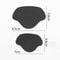4Piece Heel Repair Sticky Shoe Patch Set AntiWear Heel Pads For Foot Comfort 3