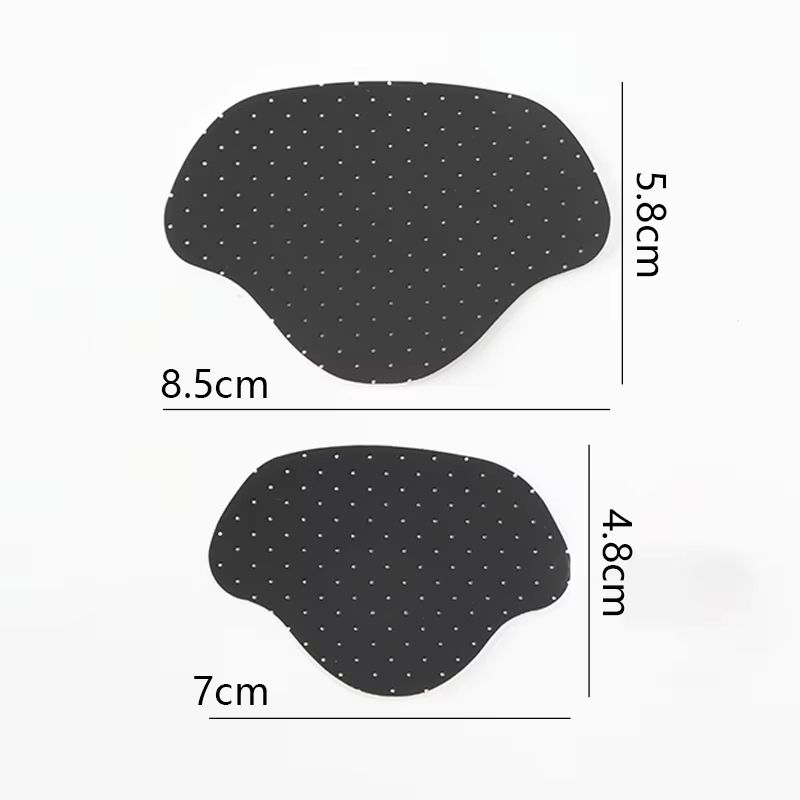 4Piece Heel Repair Sticky Shoe Patch Set AntiWear Heel Pads For Foot Comfort 3
