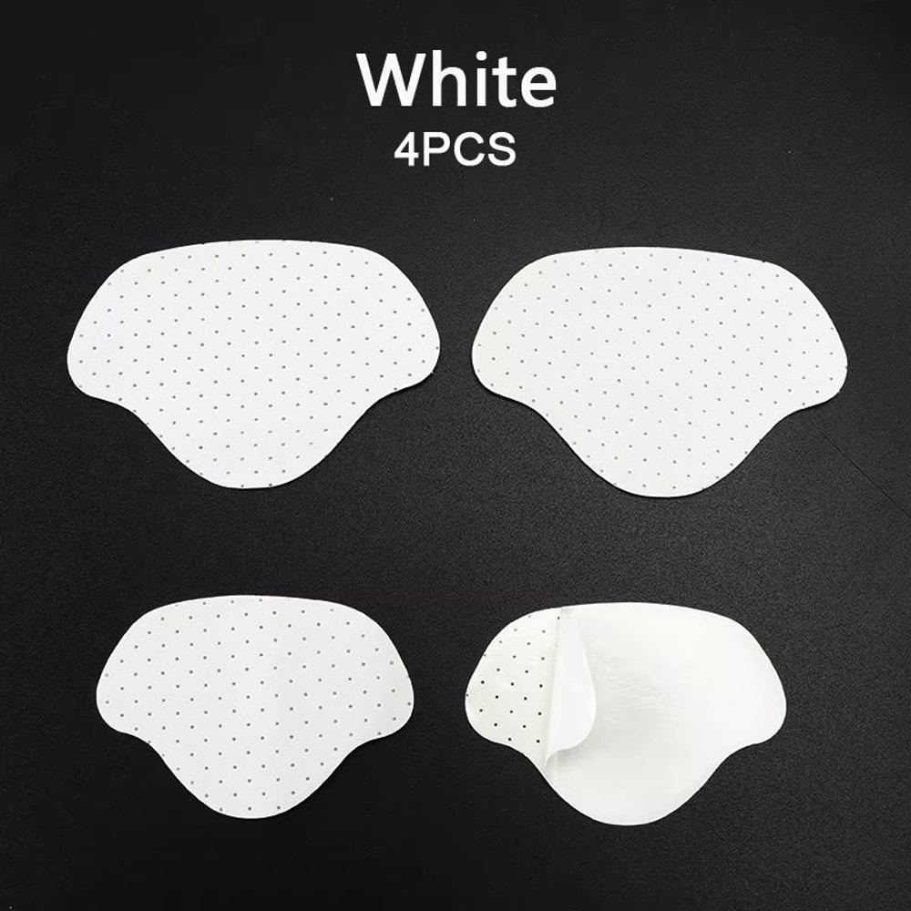 4Piece Heel Repair Sticky Shoe Patch Set AntiWear Heel Pads For Foot Comfort 7