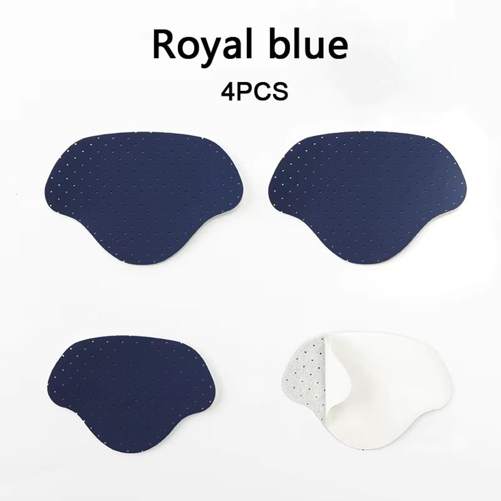 4Piece Heel Repair Sticky Shoe Patch Set AntiWear Heel Pads For Foot Comfort 8