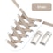Magnetic NoTie Flat Elastic Shoelaces With Clip Stretch Sneaker Laces For Men Women And Kids 18