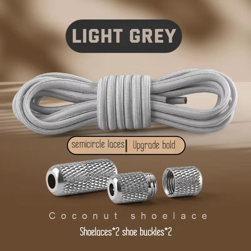 Round Elastic NoTie Shoelaces For Sneakers And Tennis Shoes Kids And Adult 13