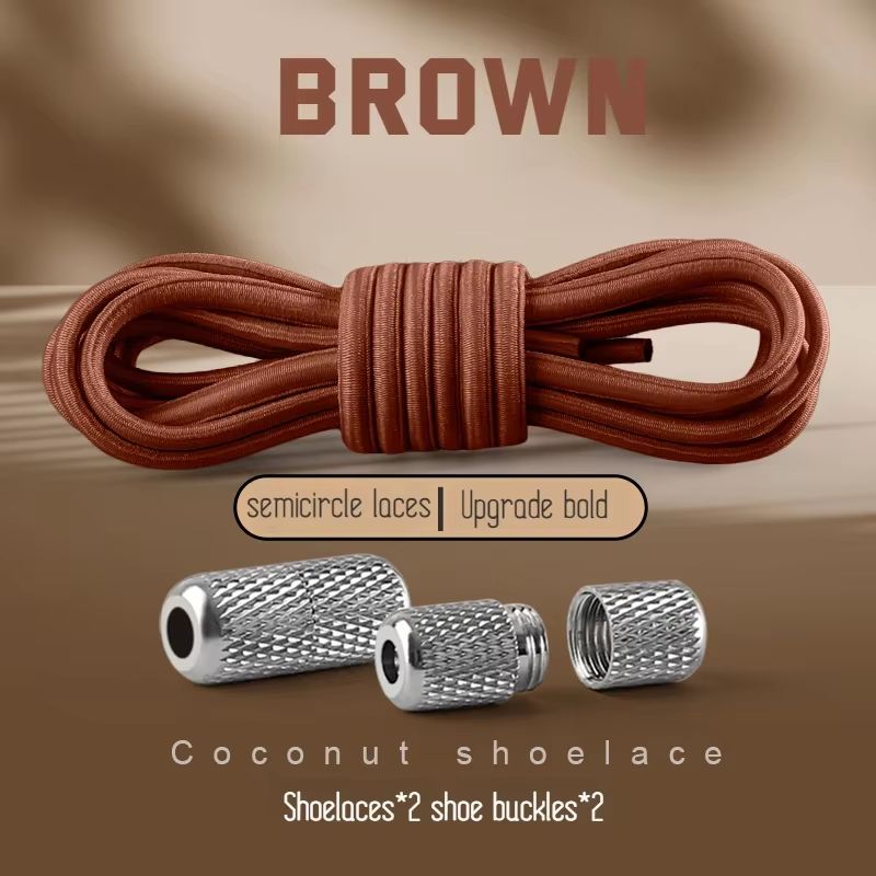 Round Elastic NoTie Shoelaces For Sneakers And Tennis Shoes Kids And Adult 21