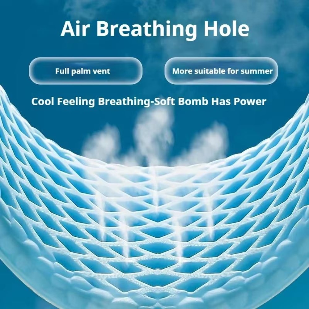 3Pair Summer Cooling Breathable Memory Foam Insoles With Shock Absorption 3