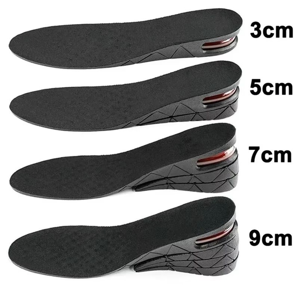 Adjustable Air Cushion Height Increase Insoles For Men And Women 3 9 Cm Invisible Lift Insert 1