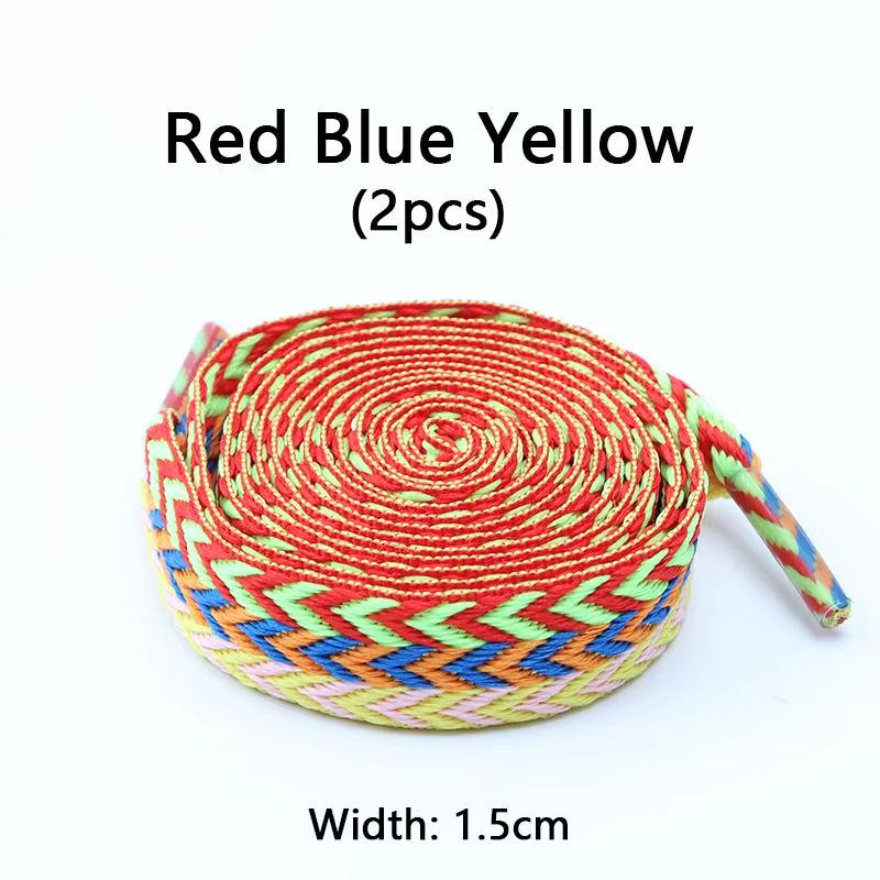 Flat Wavy Bread Style Shoelaces For Sneakers 059in 079in 118in Trend Shoe Lace Ropes 7