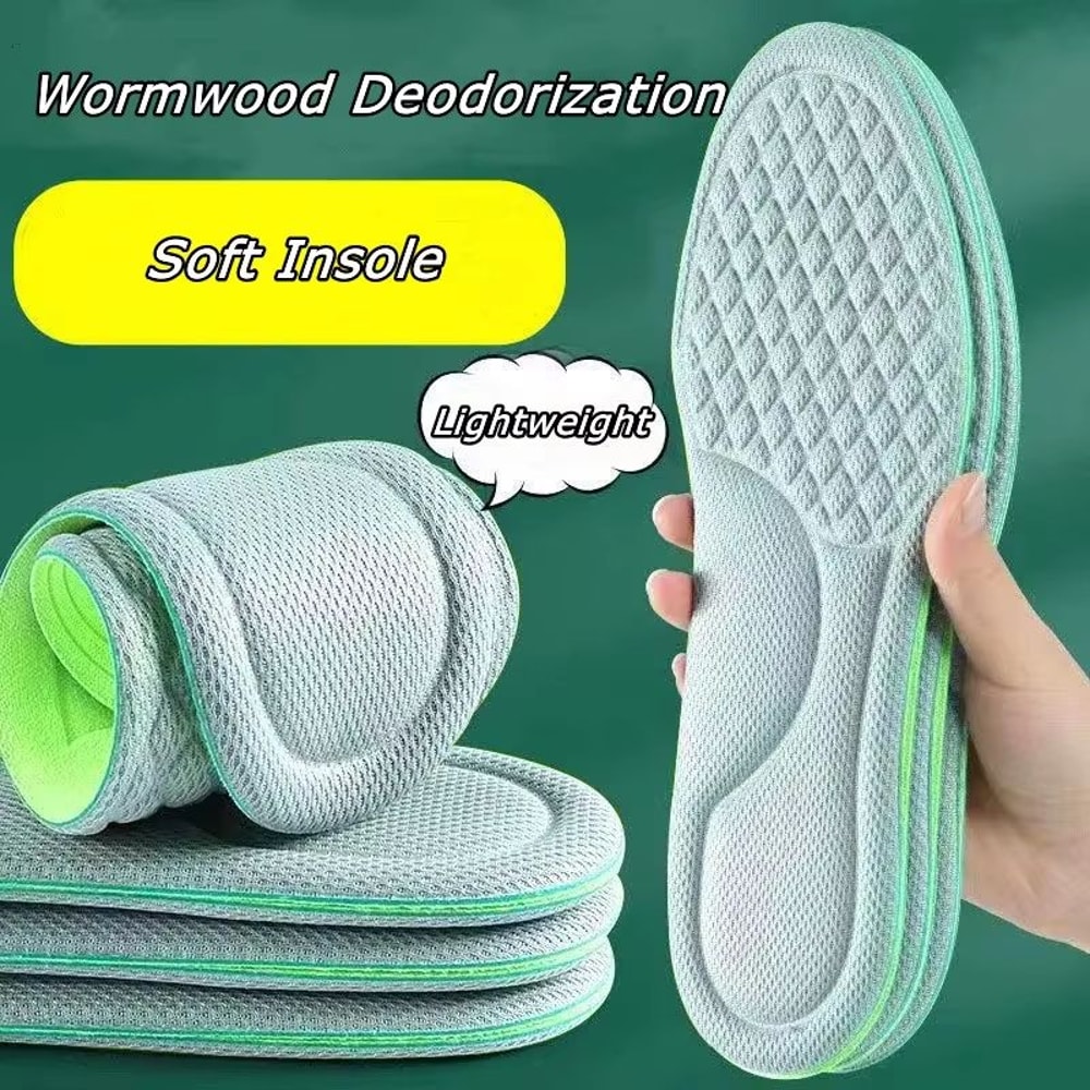 Summer Deodorant Breathable Sports Insoles For Men And Women 0