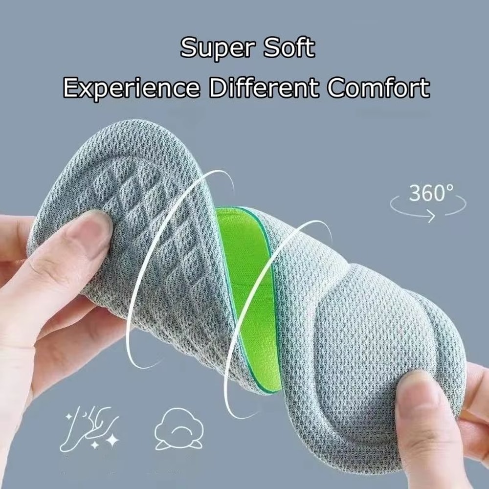 Summer Deodorant Breathable Sports Insoles For Men And Women 1