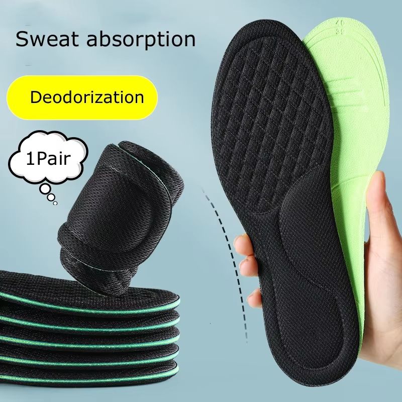 Summer Deodorant Breathable Sports Insoles For Men And Women 6
