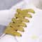 Glitter Shoelaces Shiny Flat Shoe Laces In Gold And Silver 039in Width For Sneakers And Boots 23