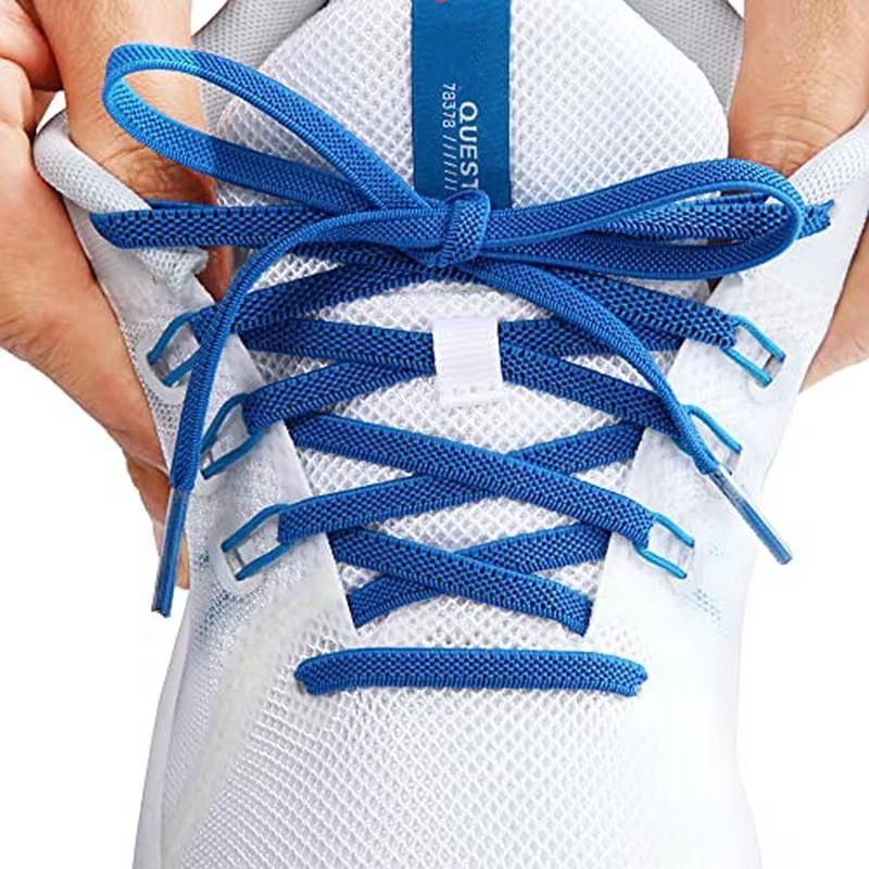 Classic Elastic Flat Shoelaces 028in For Sneakers Kids And Adults 6