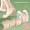 Silicone Gel Heel Stickers Invisible Biomimetic Heel Protector For Foot Care 6