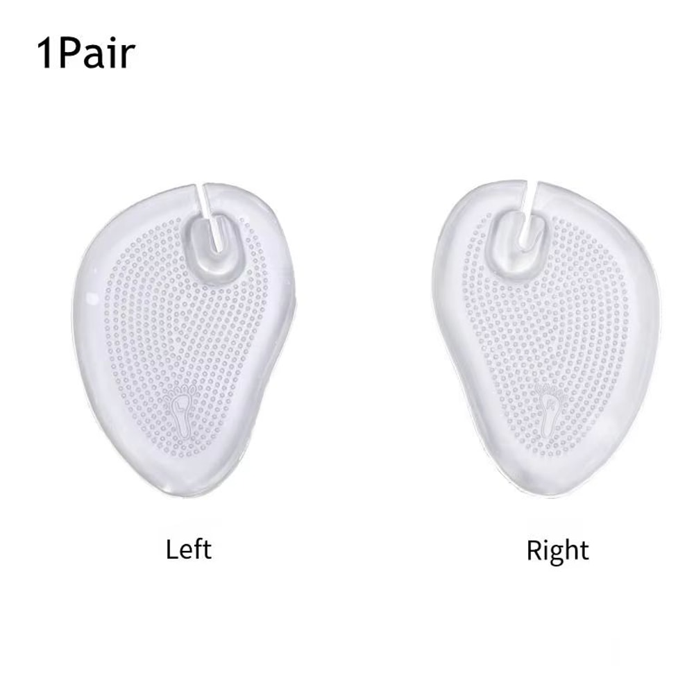 Silicone Gel Forefoot Pads For Slippers And Sandals NonSlip Cushioned Foot Care 6