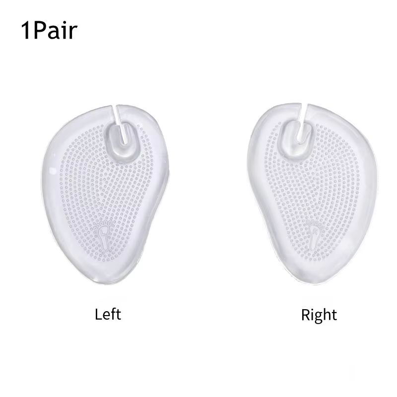 Silicone Gel Forefoot Pads For Slippers And Sandals NonSlip Cushioned Foot Care 6