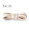 Fashion Flat Waxed Cotton Shoelaces For Boots And Casual Sneakers Unisex 16